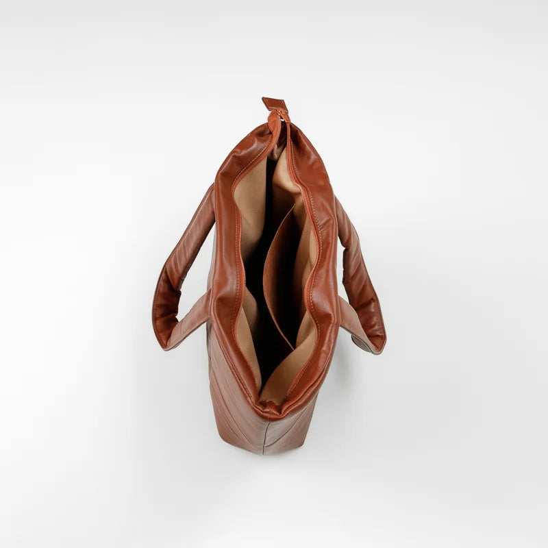 Puffer Bag - Brown