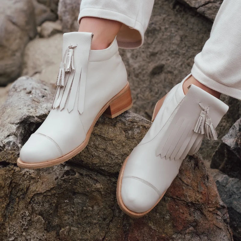 Ágatha Boot - Off-White