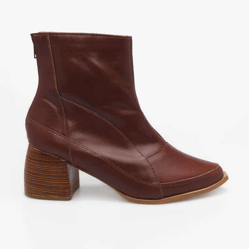 Costura Boot  - Burgundy