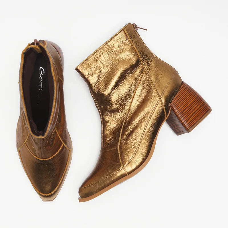 Costura Boot - Old Gold