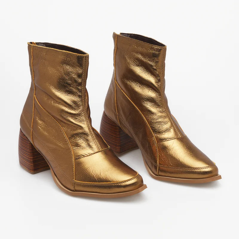 Costura Boot - Old Gold