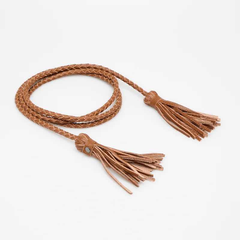 Leather Barbicacho Belt Caramel