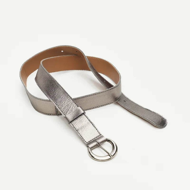 Half Moon Buckle Belt - Inox
