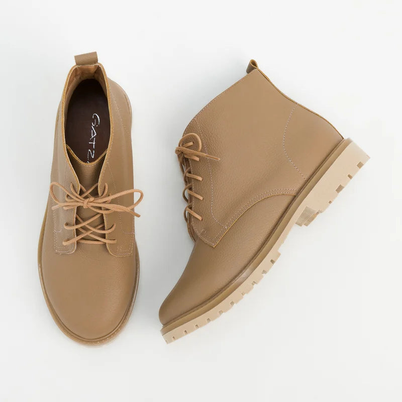 Dafne Combat Boot - Sieno