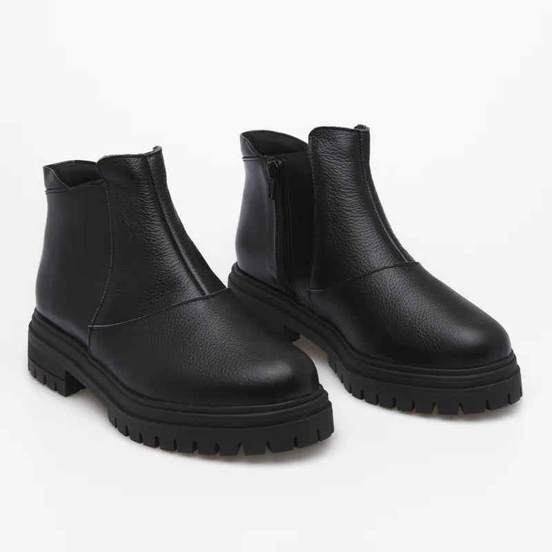 Madison Combat Boot - Black