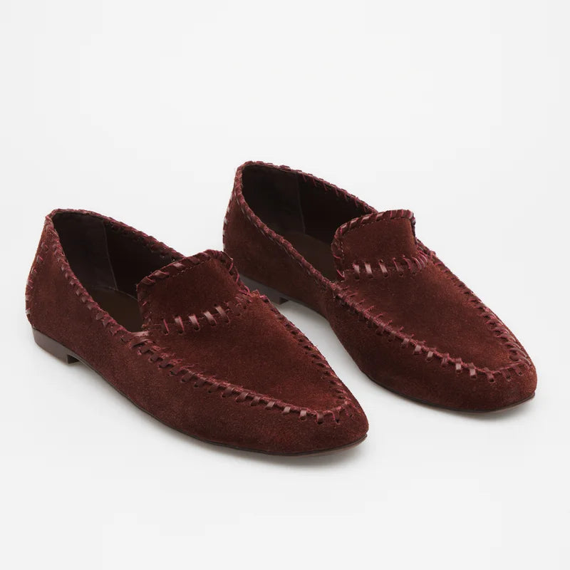 Stitch Loafer - Browm