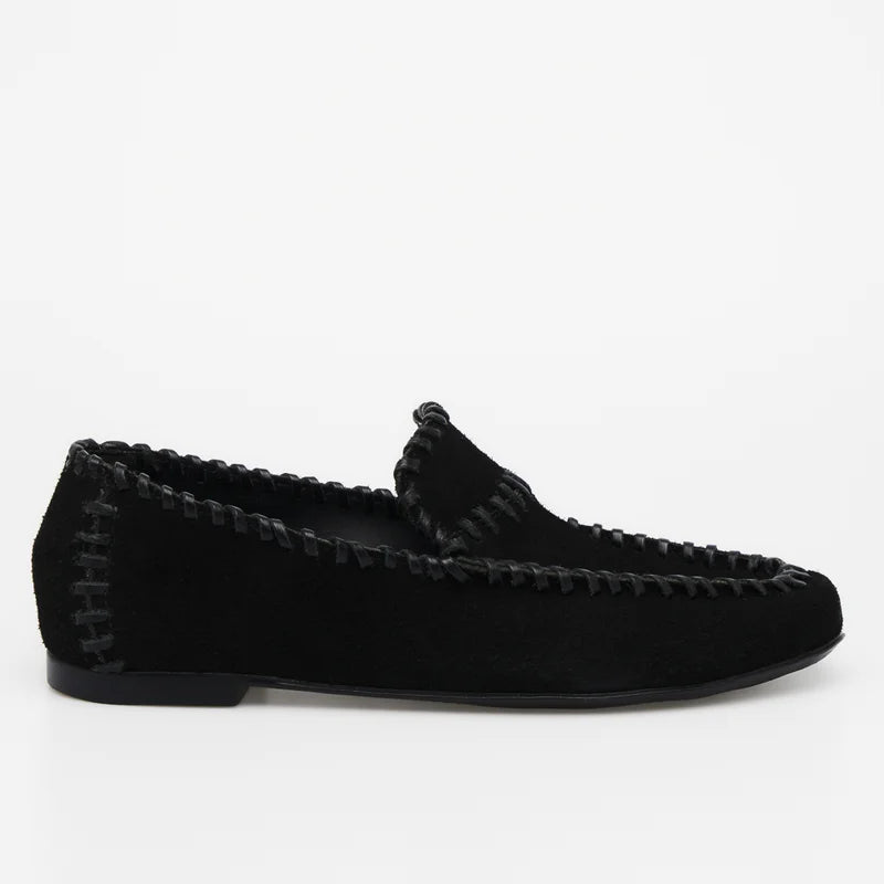 Stitch Loafer - Black