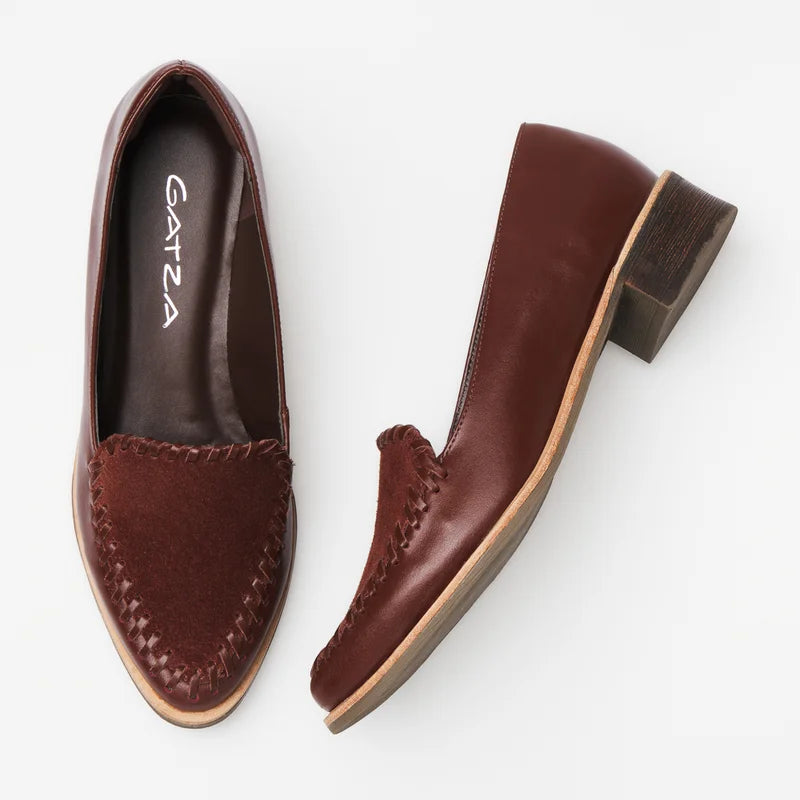 Tramelle Leather Loafer - Burgundy