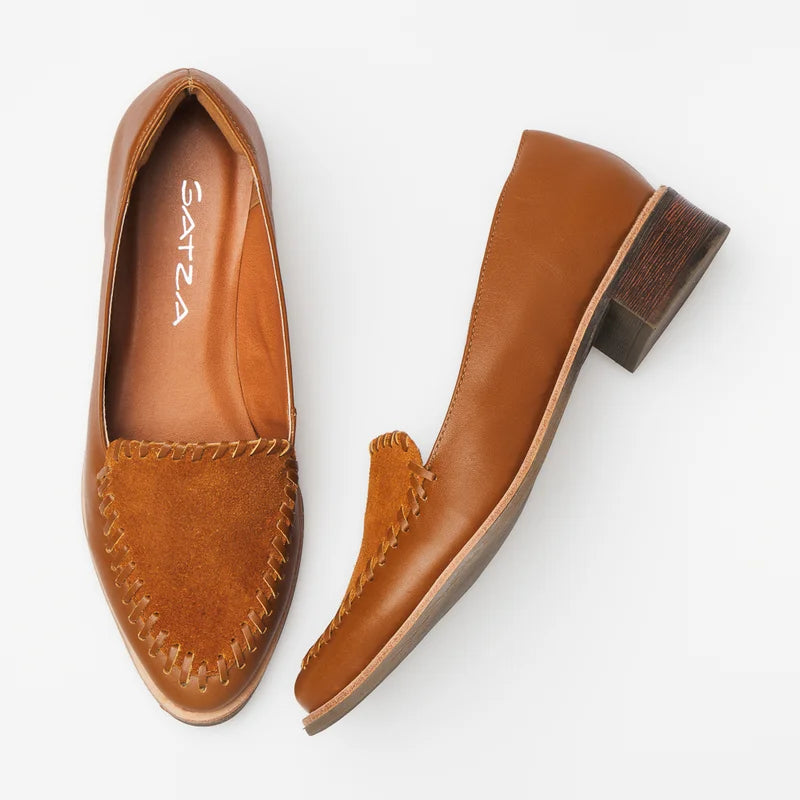 Tramelle Leather Loafer - Caramel