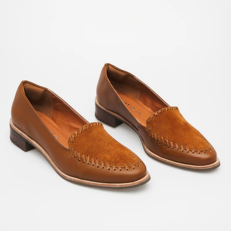 Tramelle Leather Loafer - Caramel