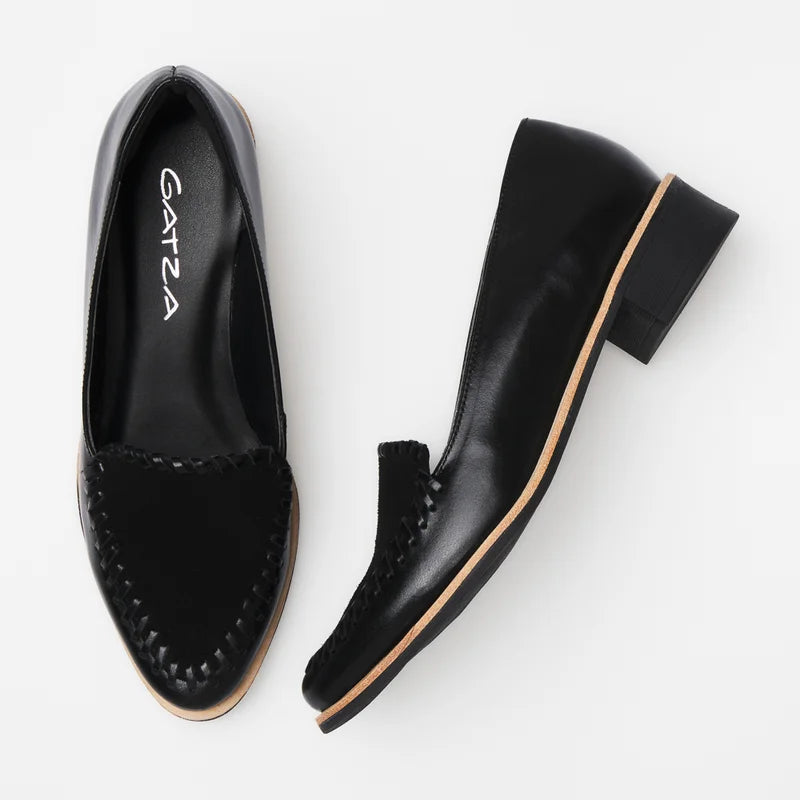 Tramelle Leather Loafer - Black