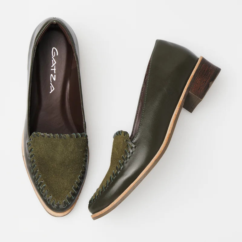Tramelle Leather Loafer - Green