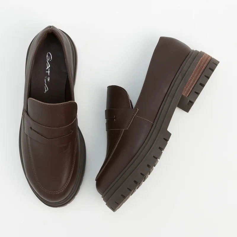 Chunky Loafer - Brown