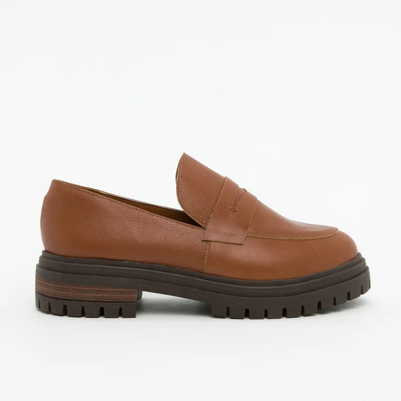 Chunky Loafer - Caramel