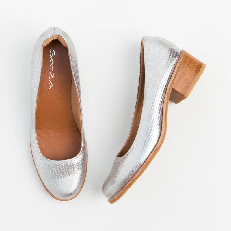 New Casual Leather - Silver