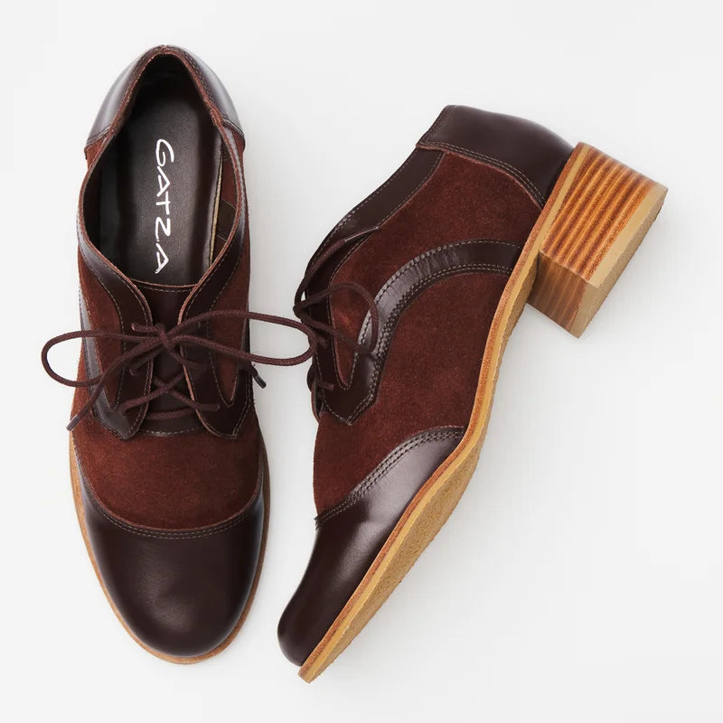 Oxford Suede Leather - Coffee