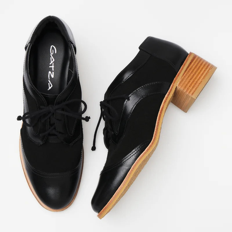 Oxford Suede Leather - Black