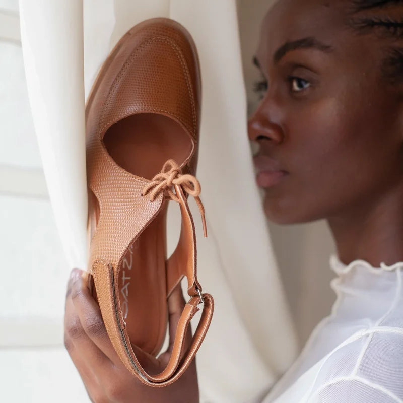 Oxford Leather Jordana - Caramel