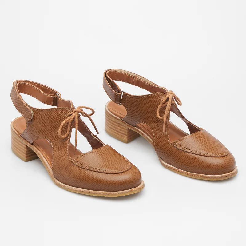 Oxford Leather Jordana - Caramel