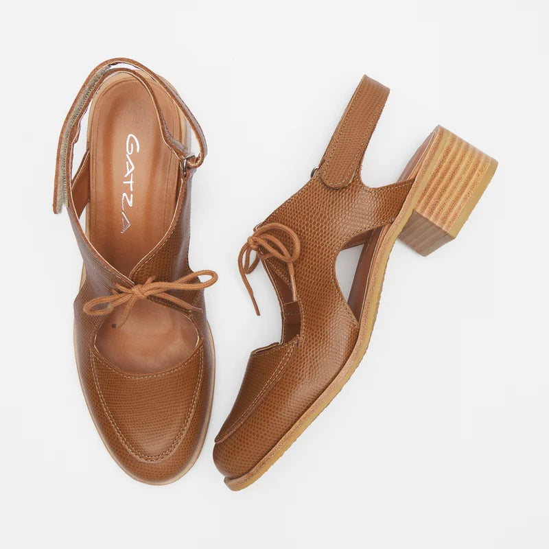 Oxford Leather Jordana - Caramel