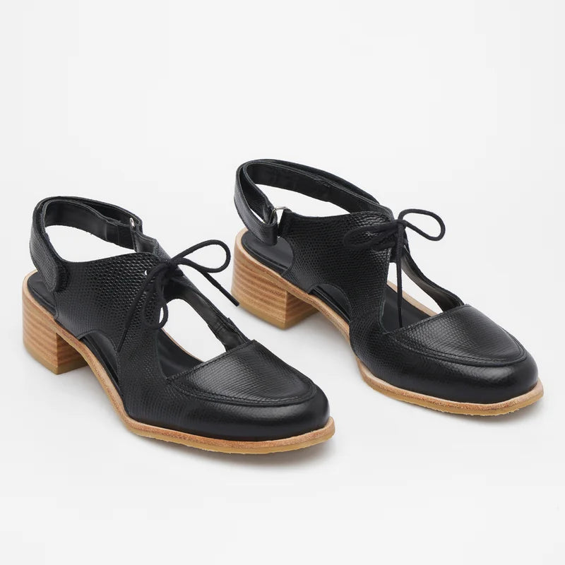 Oxford Leather Jordana - Black