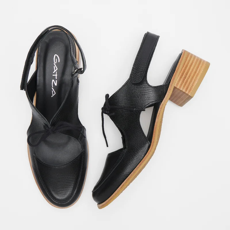Oxford Leather Jordana - Black
