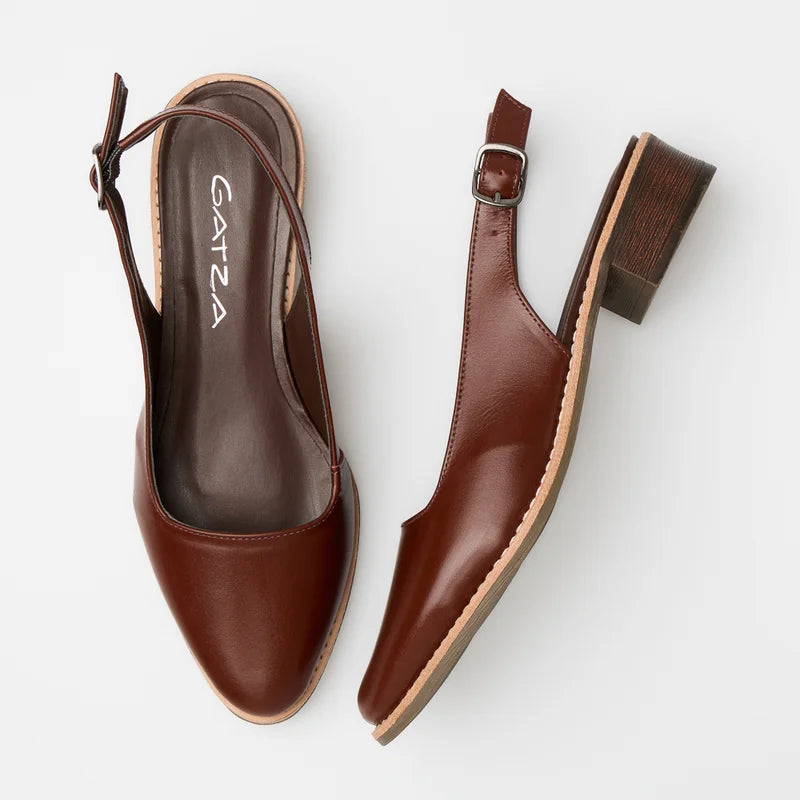 Claire Sandal - Burgundy