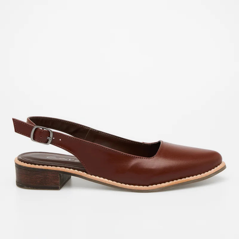 Claire Sandal - Burgundy