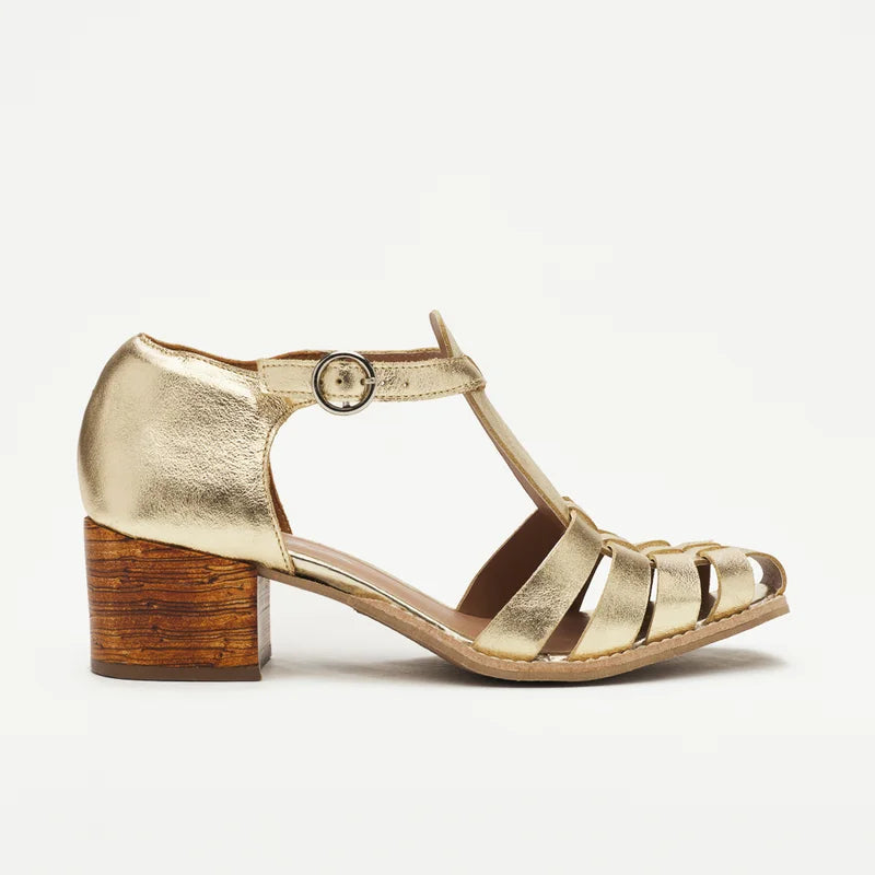 Fishermann Sandal - Light Gold