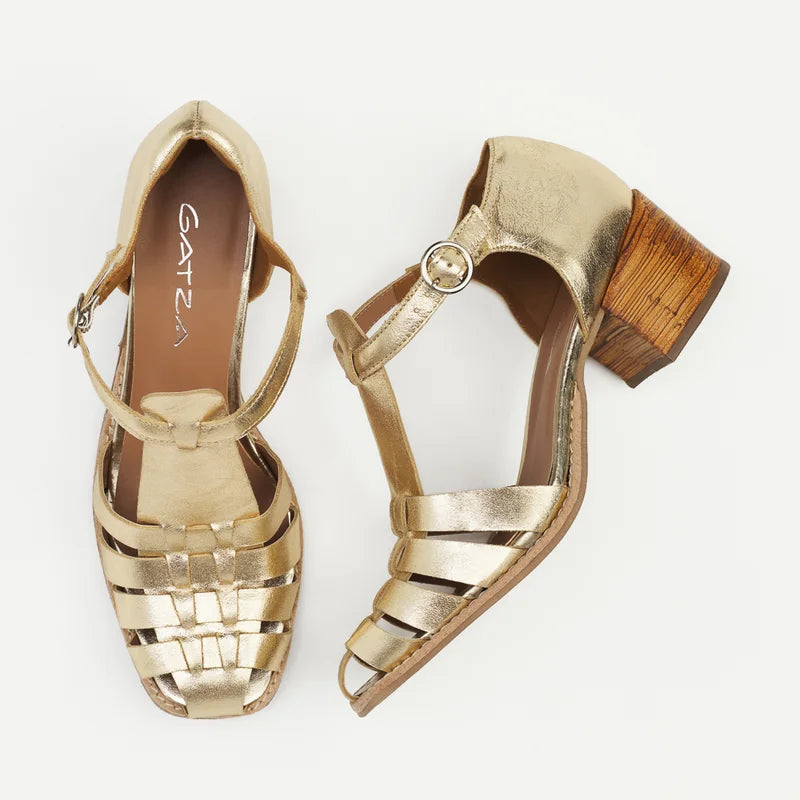 Fishermann Sandal - Light Gold