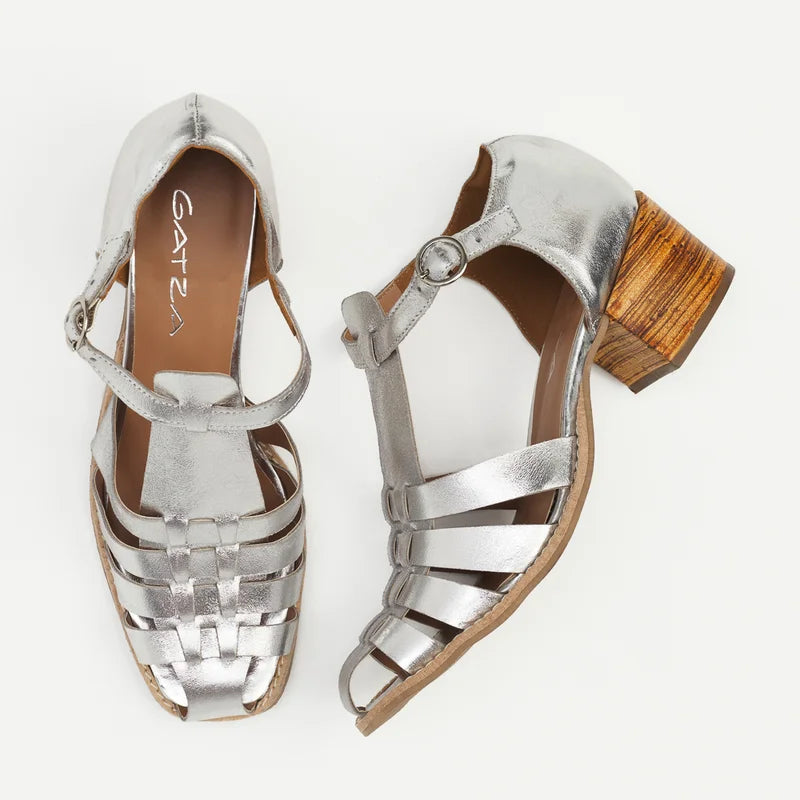Fishermann Sandal - Silver