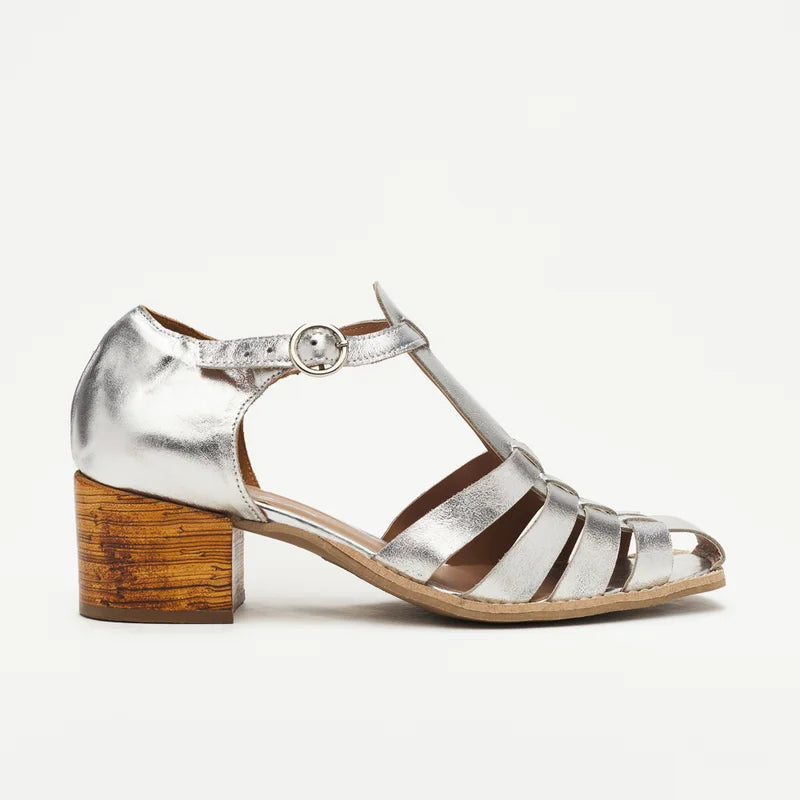 Fishermann Sandal - Silver