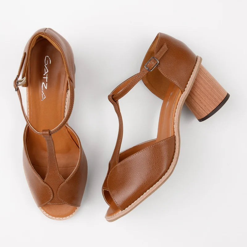 Flávia Sandal - Caramel