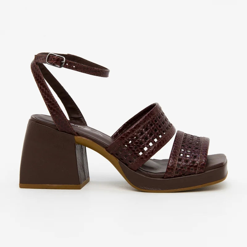 Íris Sandal - Coffee