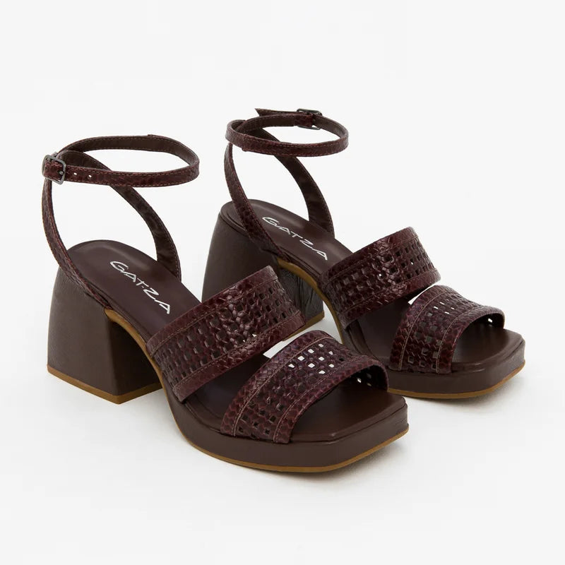 Íris Sandal - Coffee