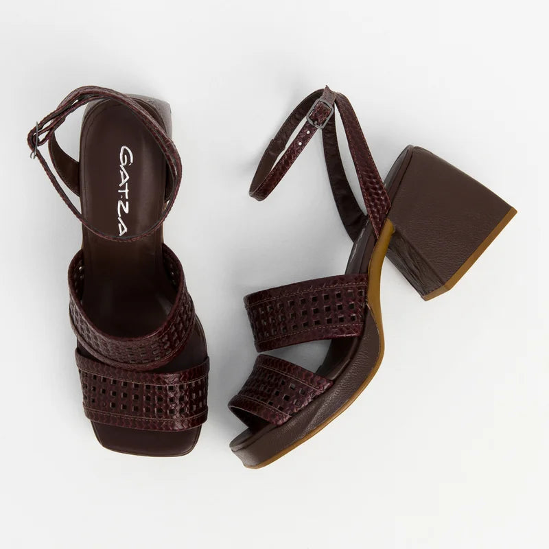 Íris Sandal - Coffee