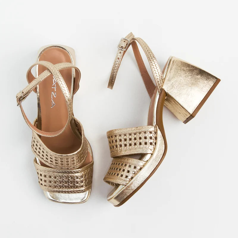 Íris Sandal - Light Gold