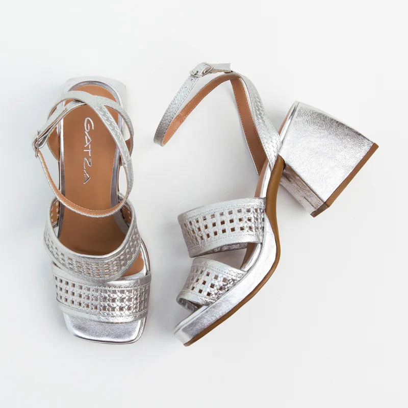 Íris Sandal - Silver
