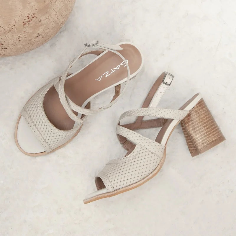 Letícia Sandal - Off-White