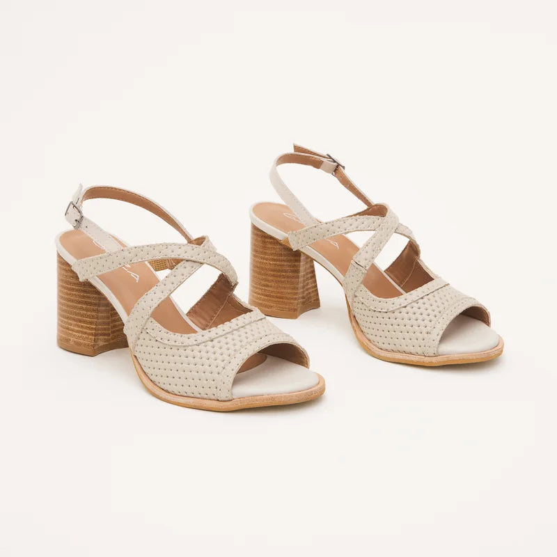 Letícia Sandal - Off-White