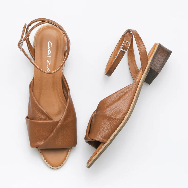 Malta Sandal - Caramel