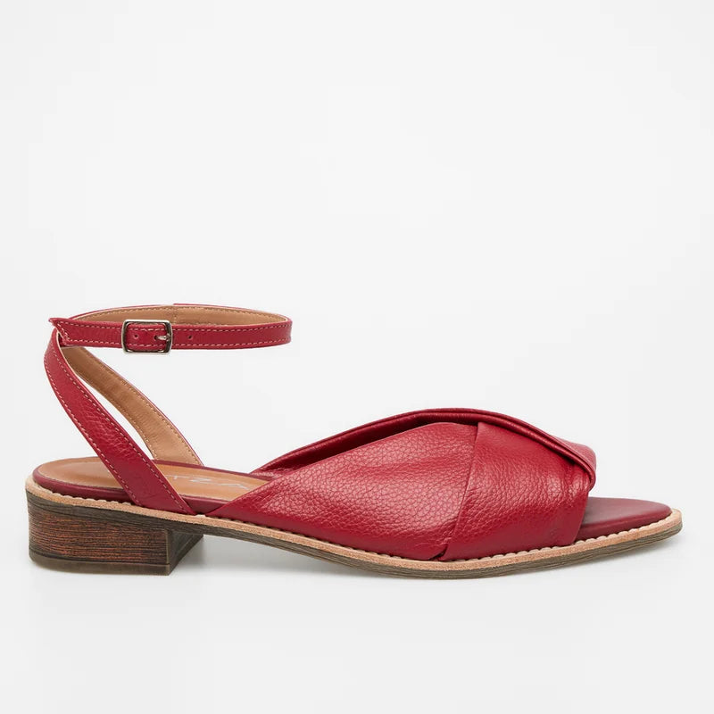 Malta Sandal - Cherry