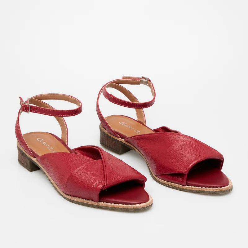 Malta Sandal - Cherry