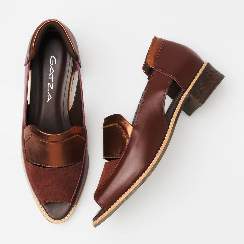 Penelope Sandal - Burgundy
