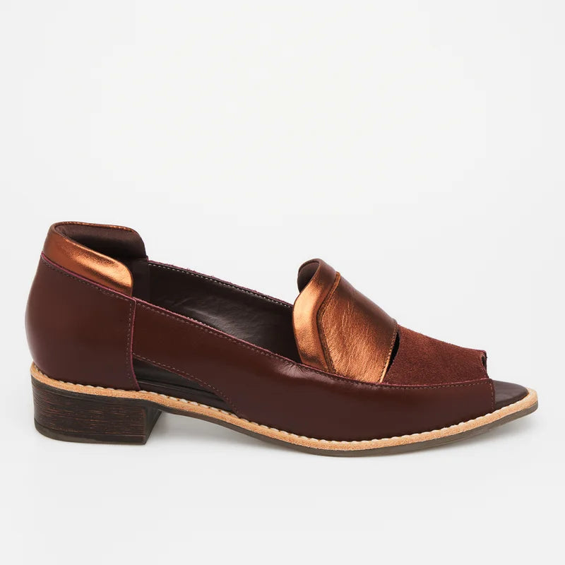 Penelope Sandal - Burgundy