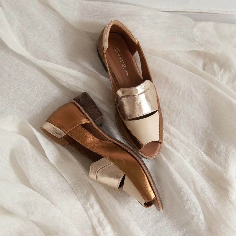 Penelope Sandal - Light Gold