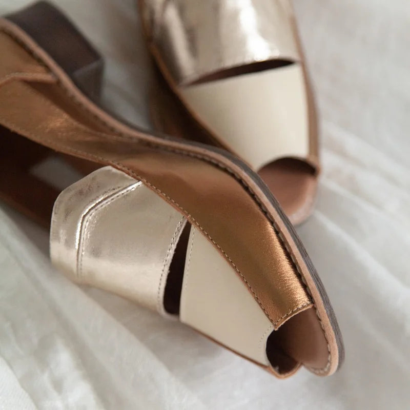Penelope Sandal - Light Gold