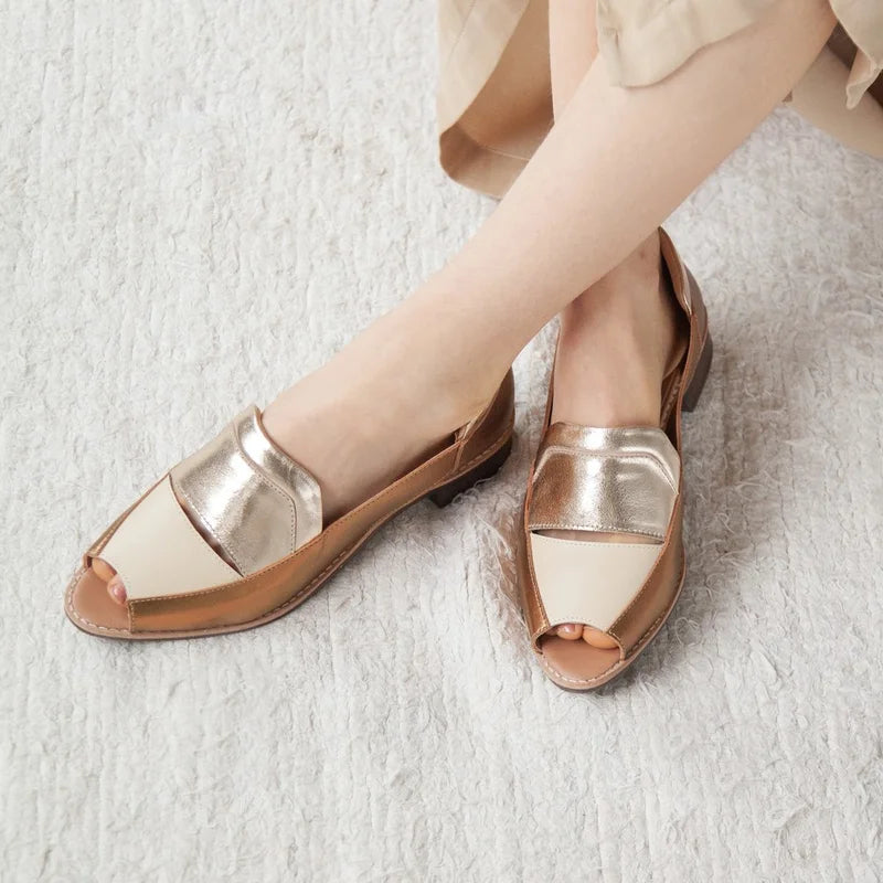 Penelope Sandal - Light Gold
