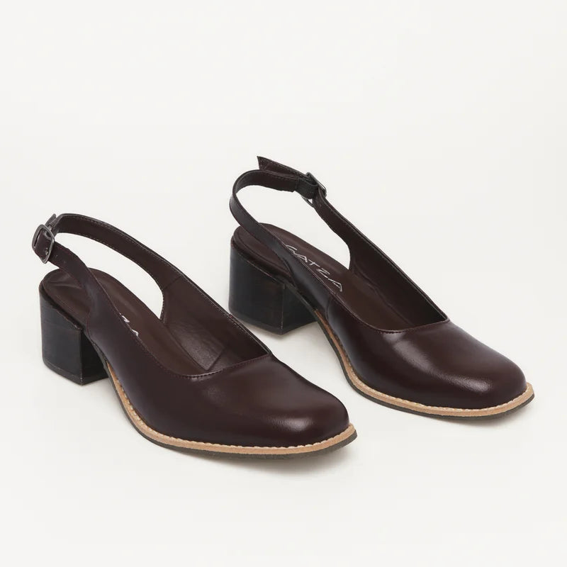 Ayla Leather Shoe - Green