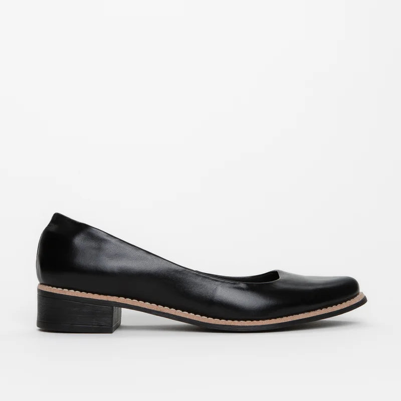 Casual Leather Shoes - Black